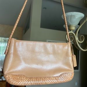 Vintage Etienne Aigner 100% Cowhide leather than Braided messenger bag